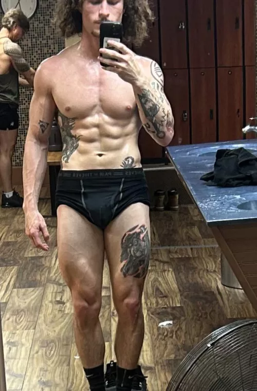 Warming up the legs for tonight