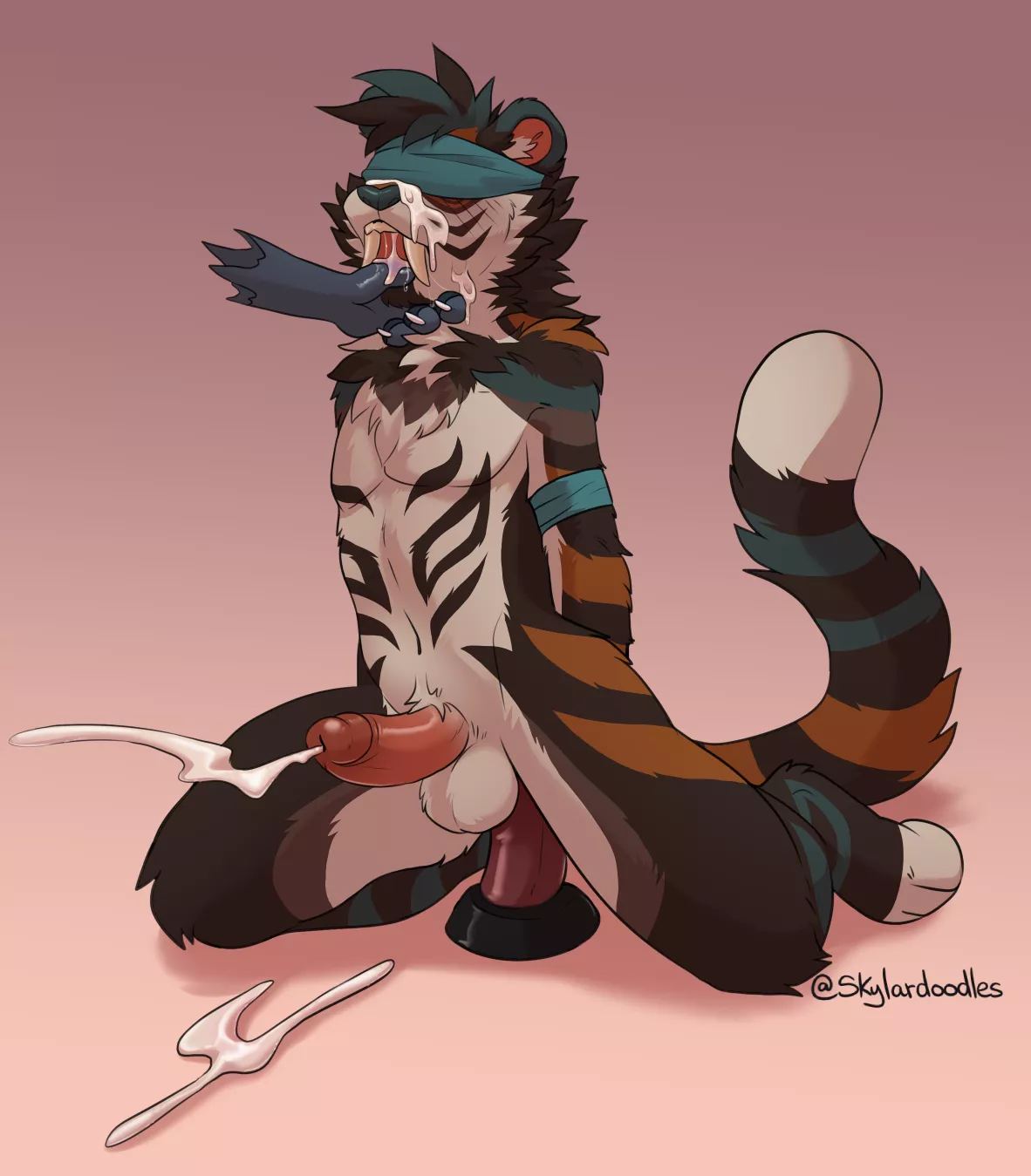 Well Used Kitty (RedFeatherStorm)