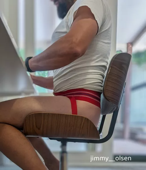 What do you think of my home office attire?