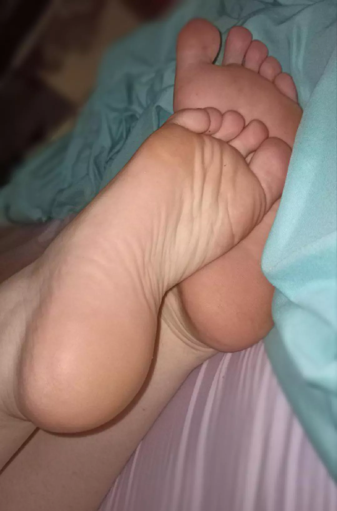 what do you wanna do with my feet?