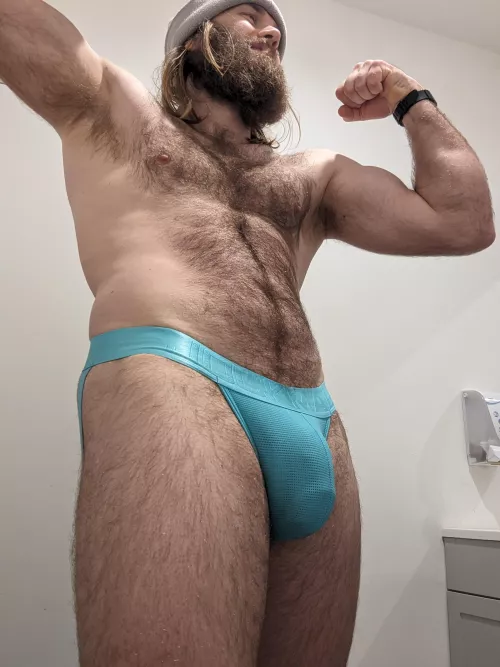 What would you do if you found me in the cafe bathroom like this?