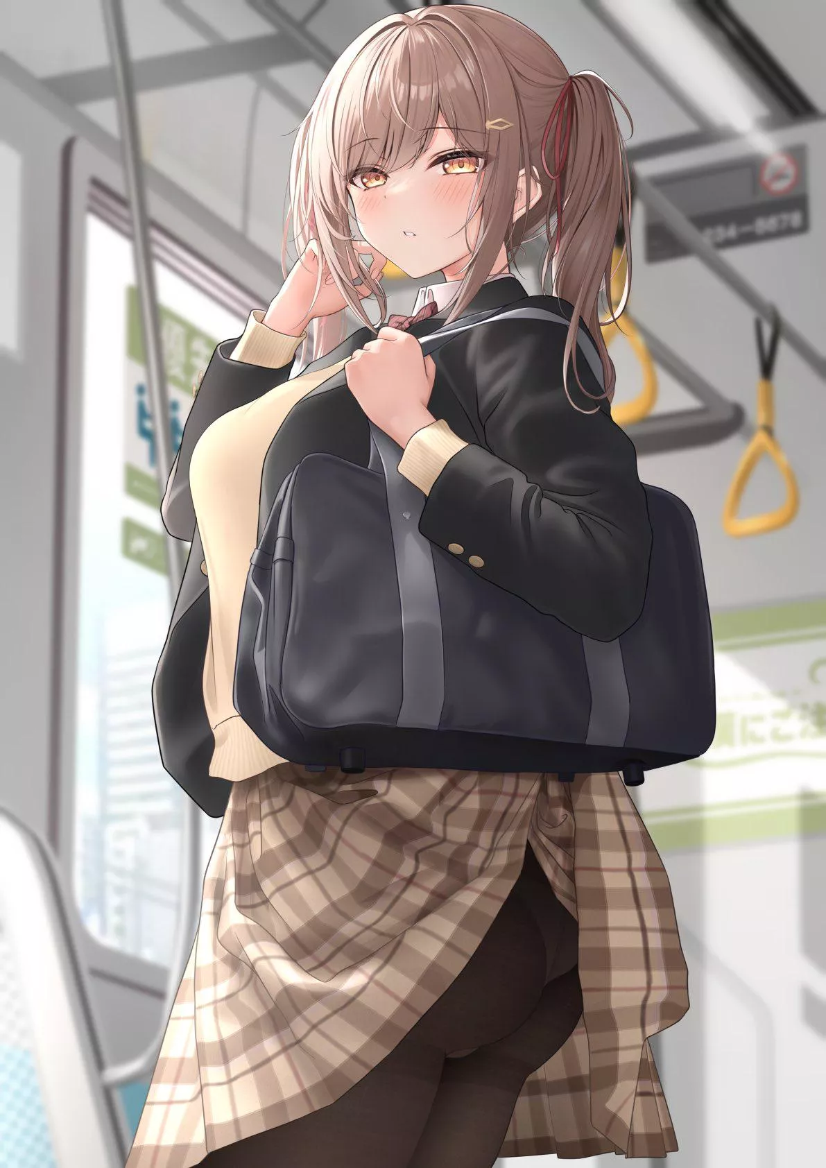 Why is everyone looking at me? (@curl_Q_)