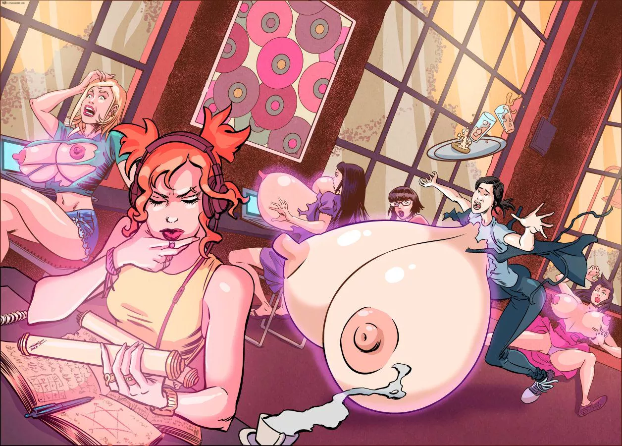 Why Isn't it Working? Well... (BE, multiple girls, huge boobs, clothes ripping, immobile)