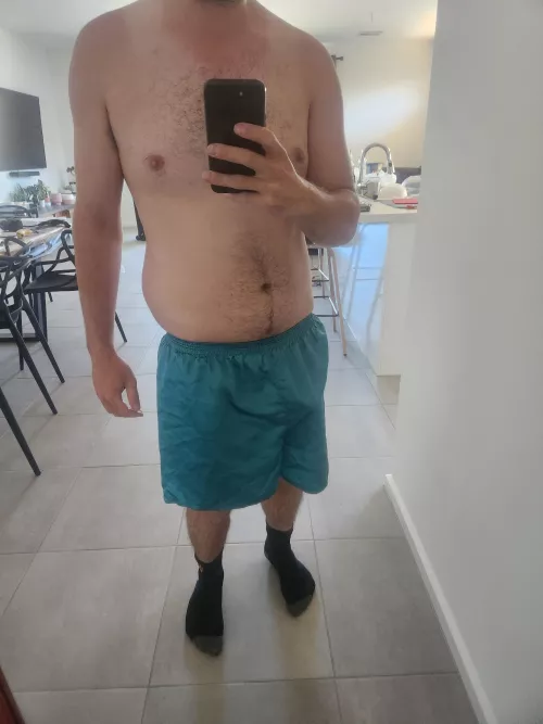 Woke up with morning wood