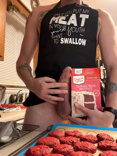 Would you be Daddy’s baking helper? (44)