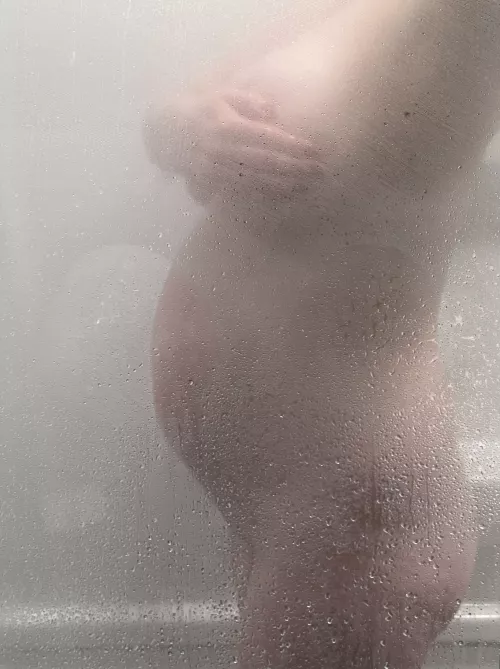 Would you help wash me? My pregnant belly is making it hard to reach...