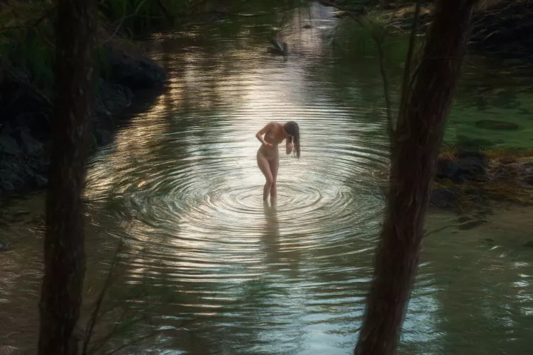 A private moment caught