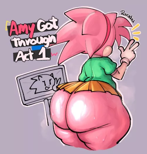 Amy got through