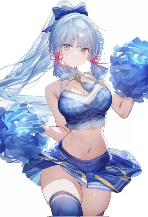 Cheerleader Ayaka [Genshin Impact]