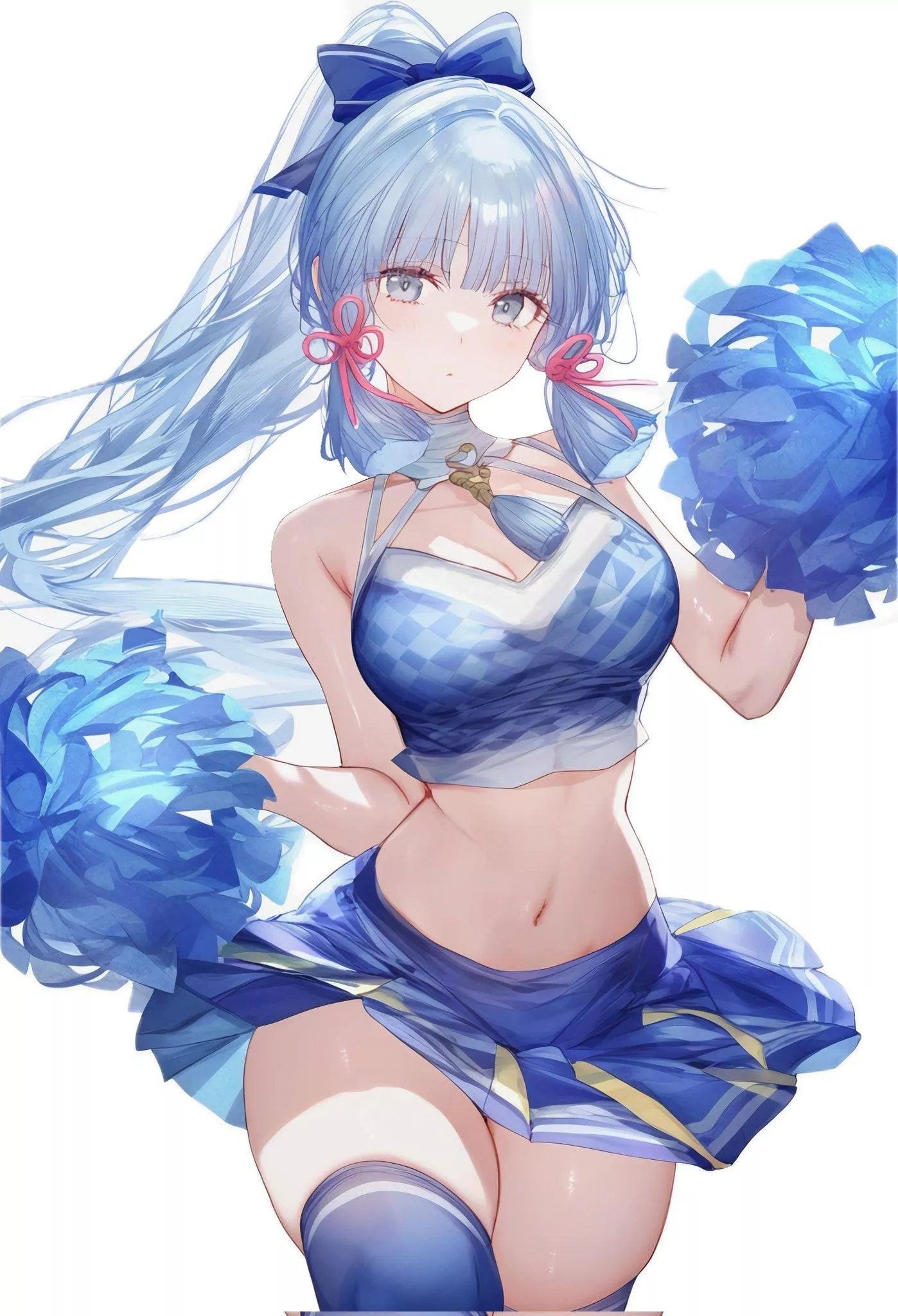 Cheerleader Ayaka [Genshin Impact]