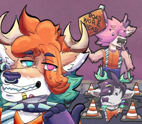 Deer aren't just a crossing hazard, they are a construction hazard! (OC)