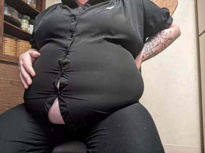 Do you think you could feed me enough to pop some buttons?