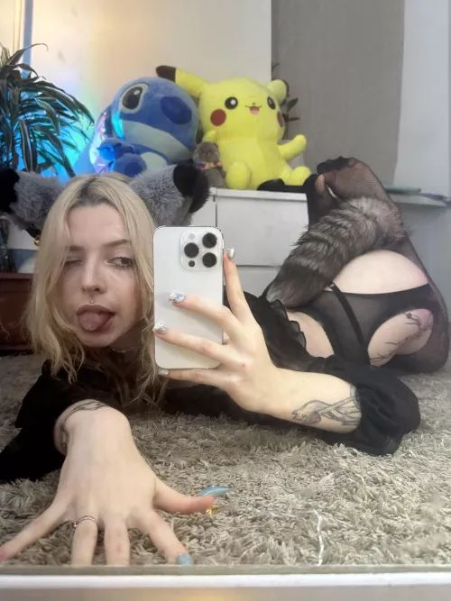 Do you want to play with this horny kitten?