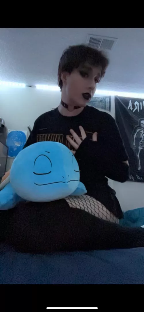 Don’t have a blahaj but we make do