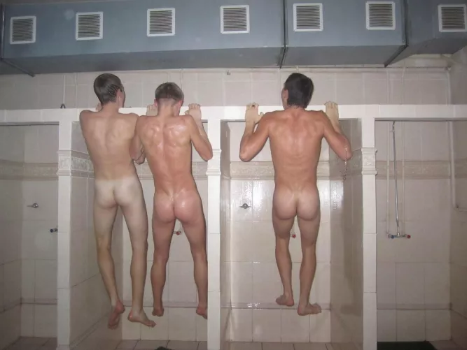 first pull-ups, then shower.