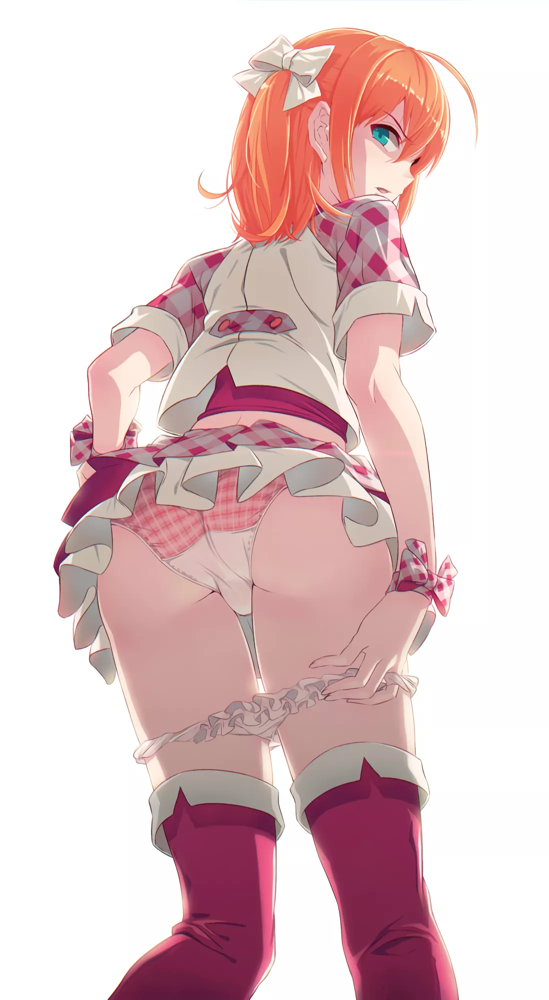 Giving a disgusted look