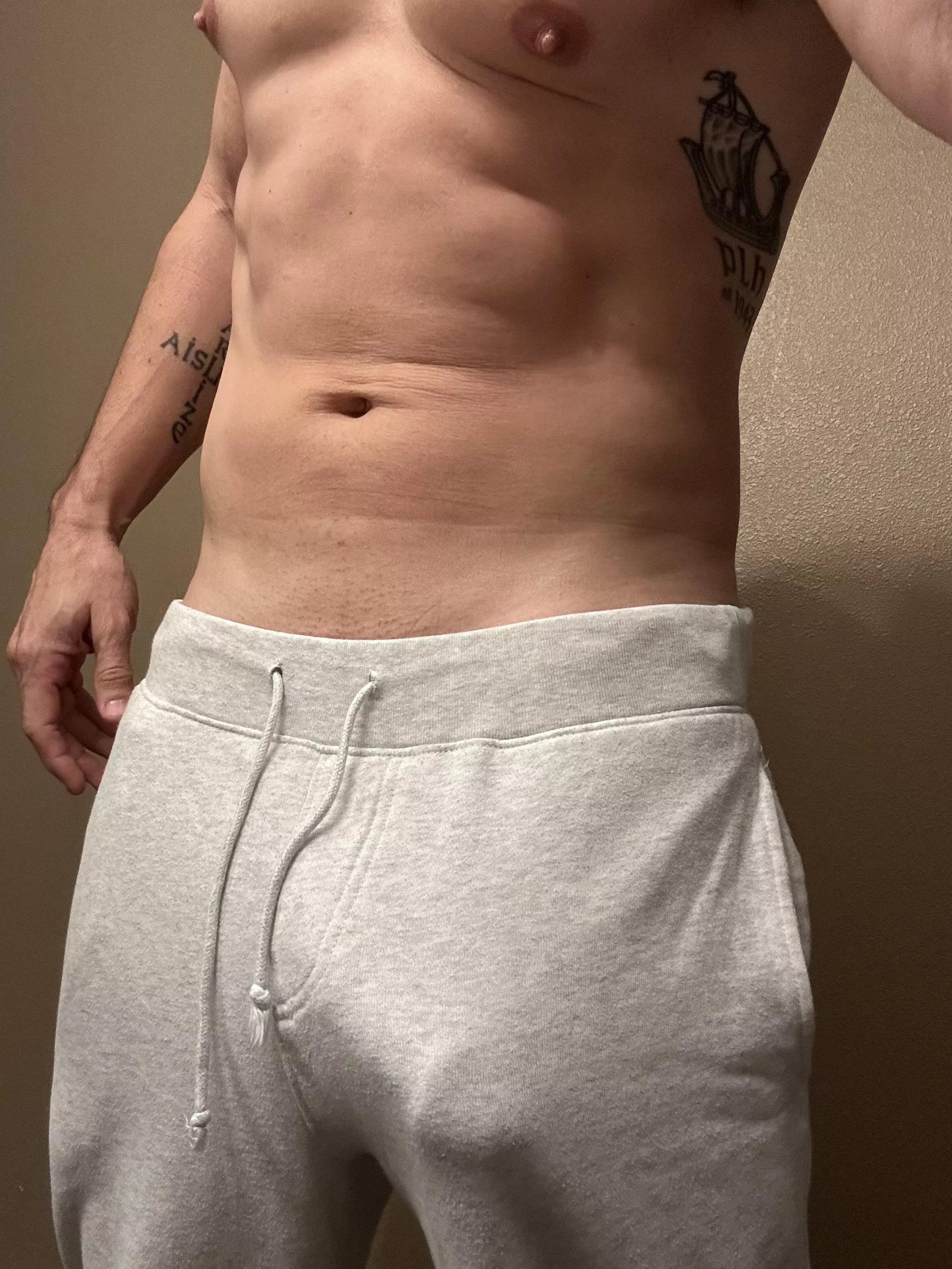 Gray sweats season still