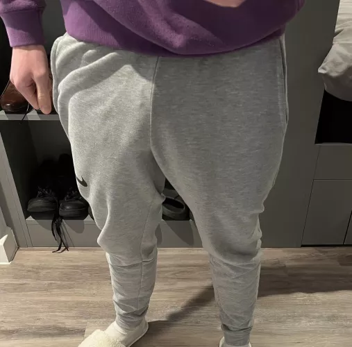Grey joggers are great!