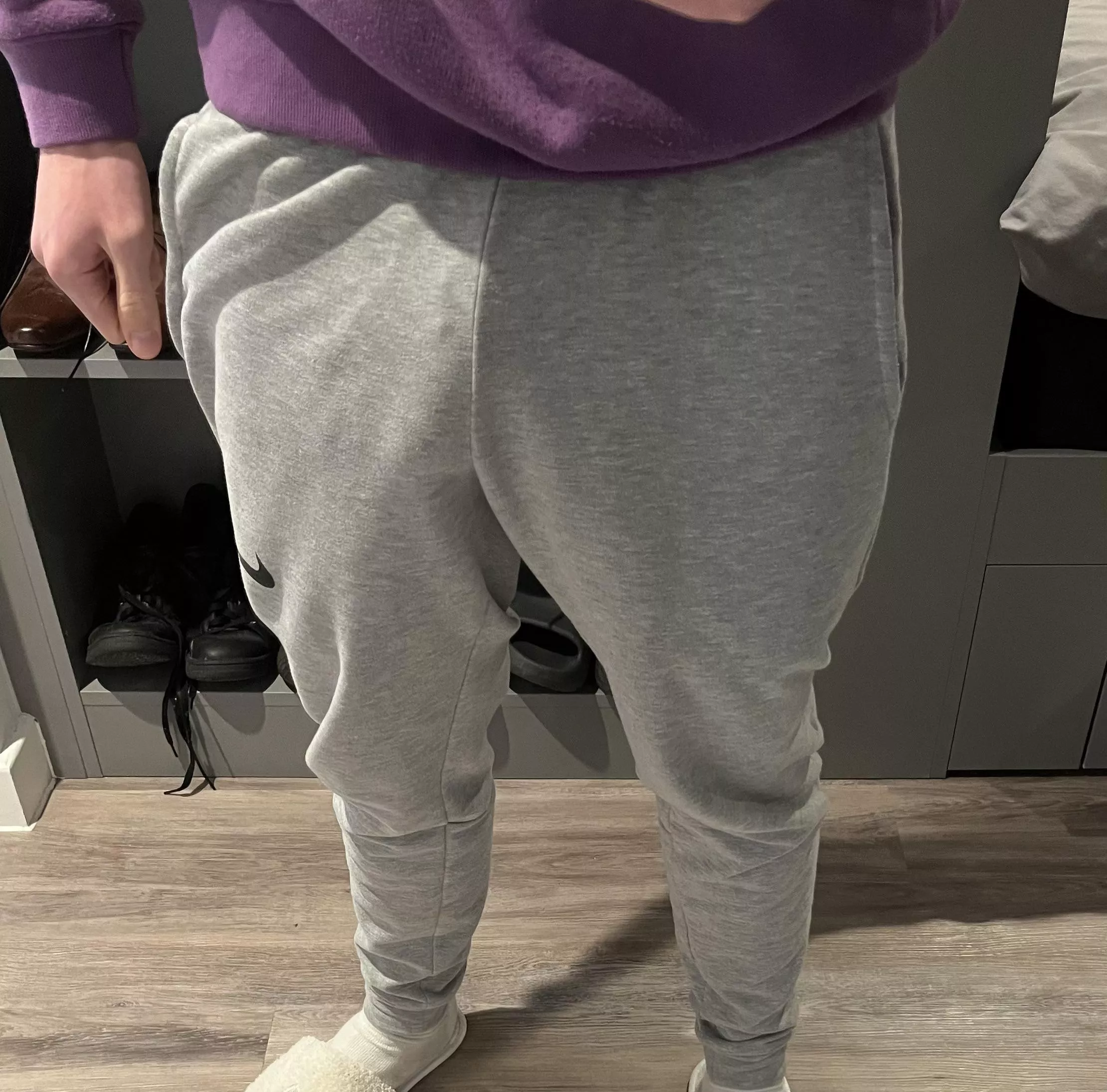 Grey joggers are great!