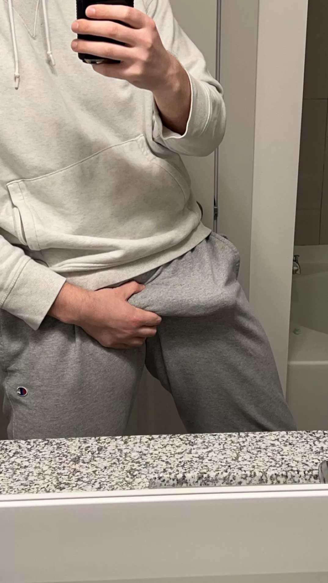Grey sweats are a classic