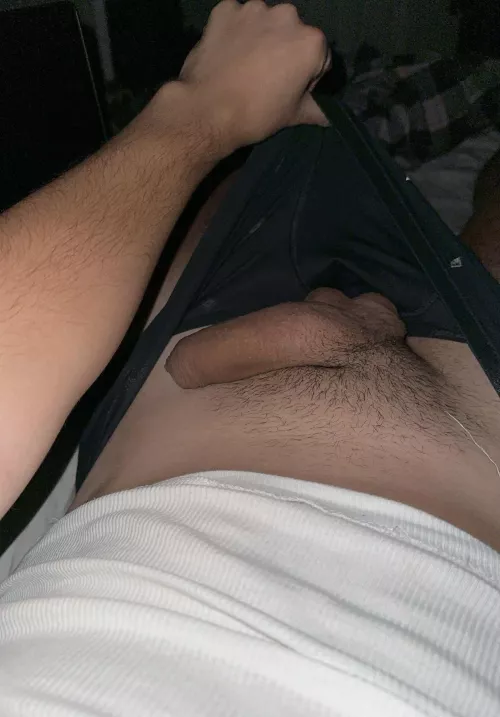 How my cock looks when it’s sleeping.