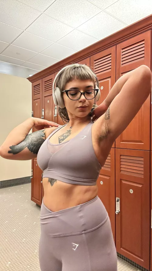 i love working up a sweat to start the day