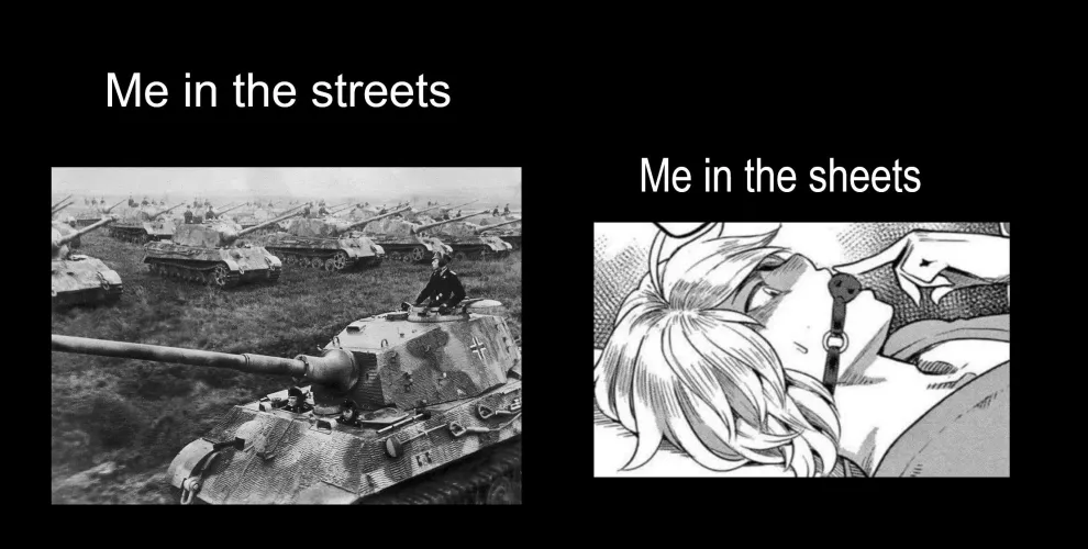 I seize someone’s country and then I let someone seize my body