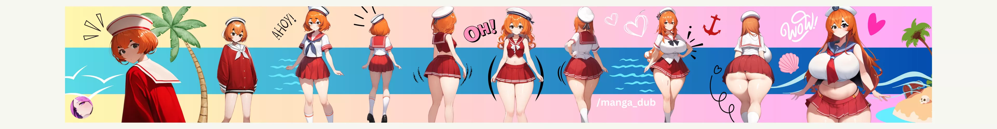 🌊I'll follow the rhythm of the sea /manga_dub