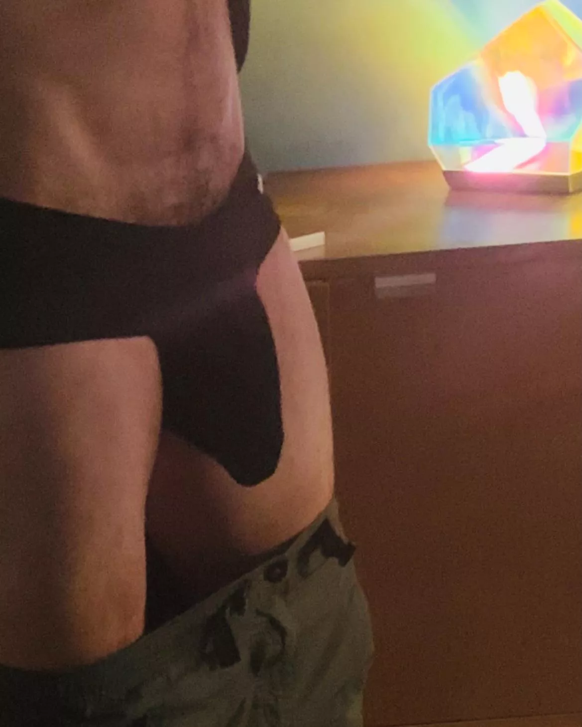 Imagine me pulling my pants down and seeing this