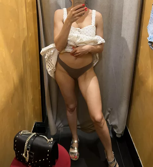 It would be better to take off my panties