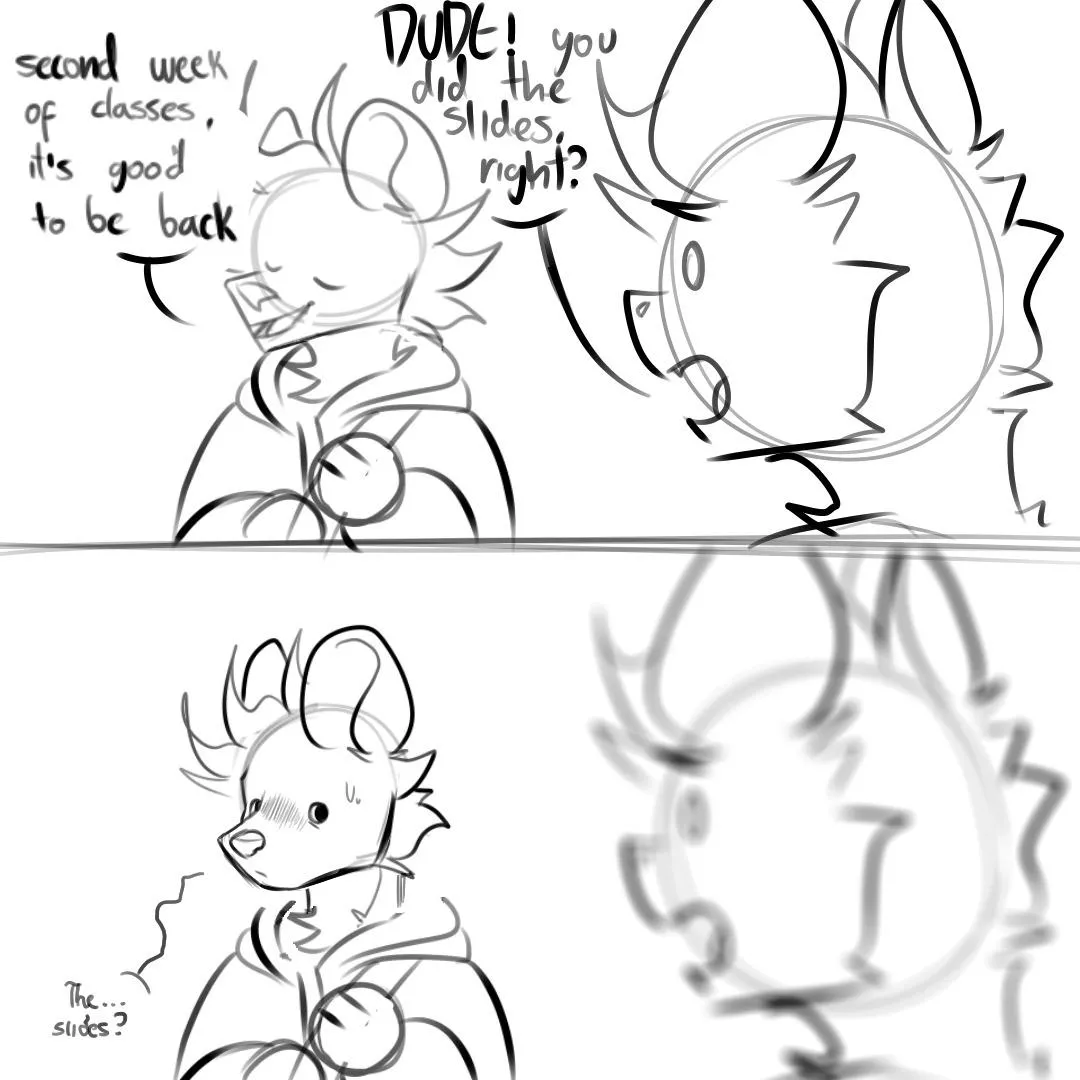 It's just the second week... (By me)