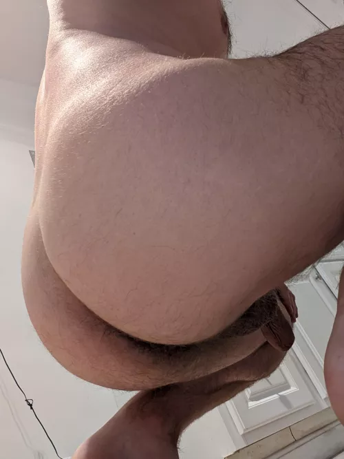 Long hike this morning, shower time