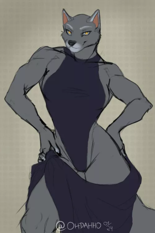 Ma'am! she's cute <3 (art by me)