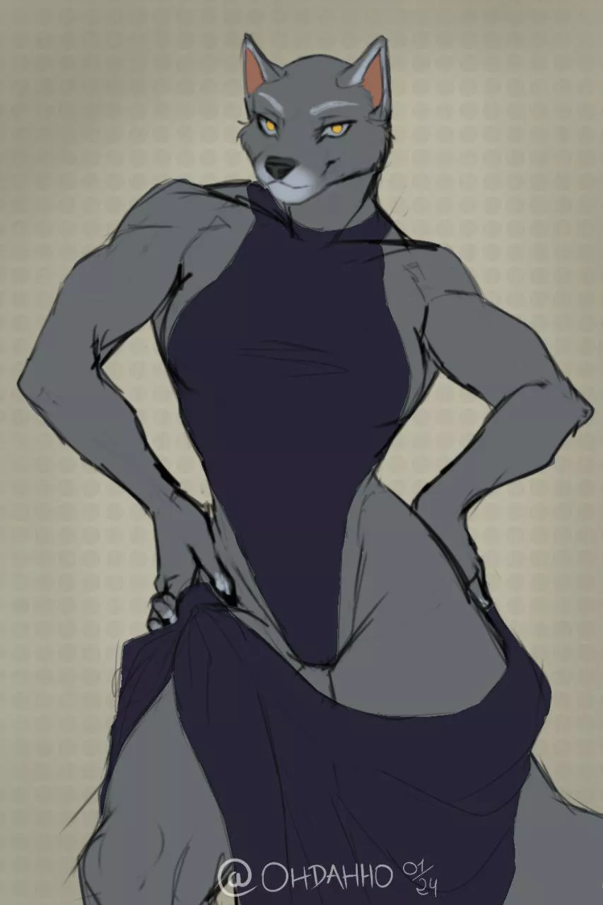 Ma'am! she's cute <3 (art by me)