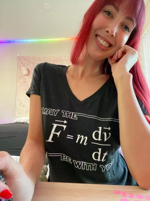 May the force of my smile be with you