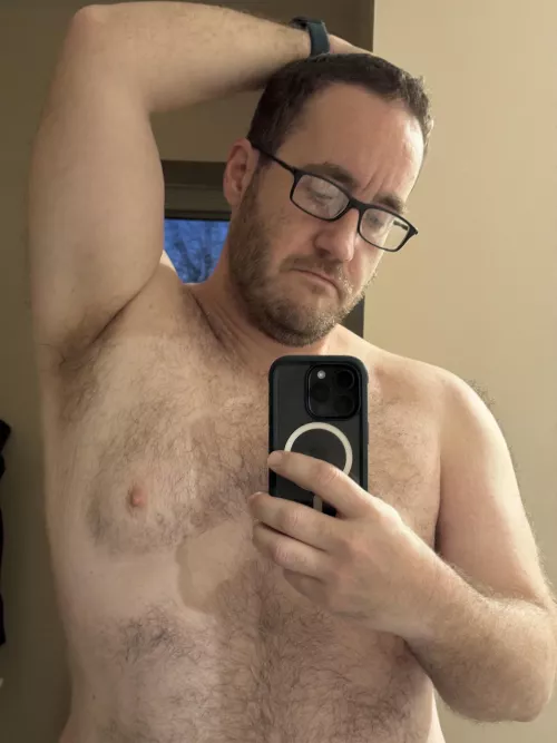 Morning stretches. 😉