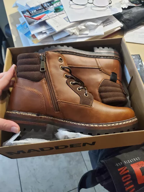 MY BROTHER GOT ME BIRTHDAY BOOTS!!!