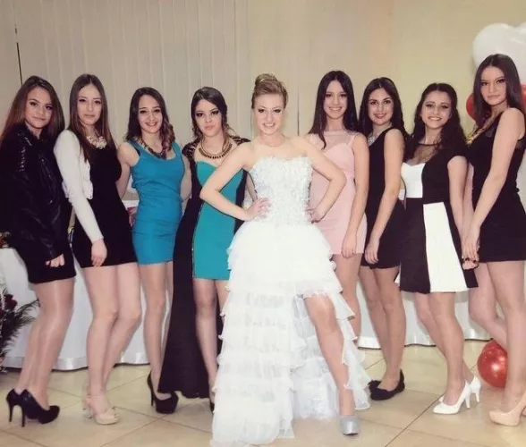 Rank bride and bride's maids