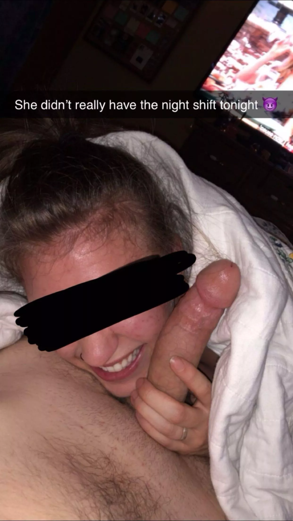 She was still working over time 😤