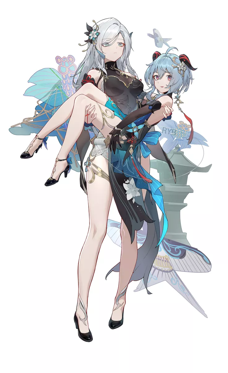 Shenhe & Ganyu [Genshin Impact]