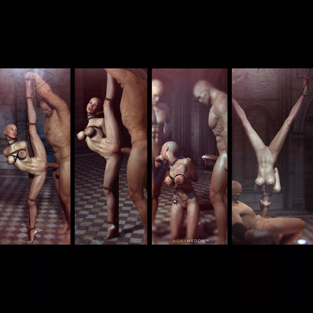 SPREAD, KNEEL & SUCK