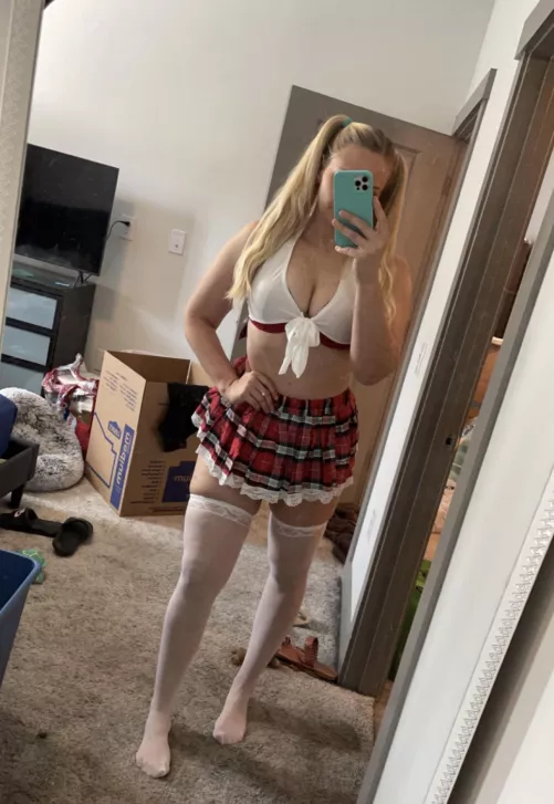 Stockings make legs look so much better