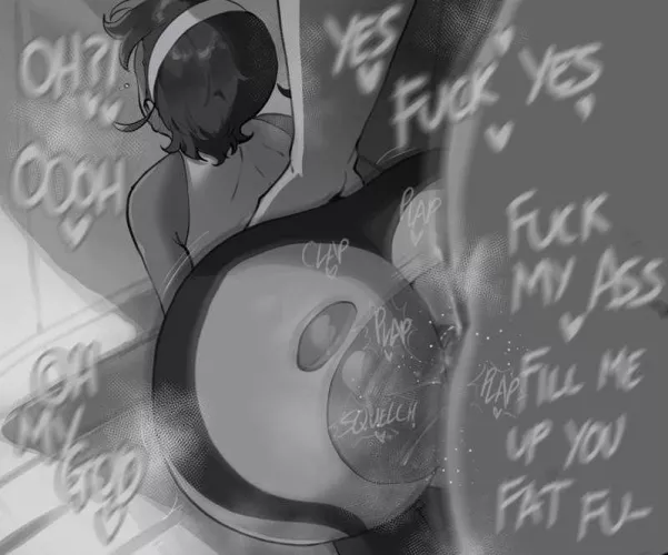 That big ass is a weakspot for the braty sluts, it melt their minds.