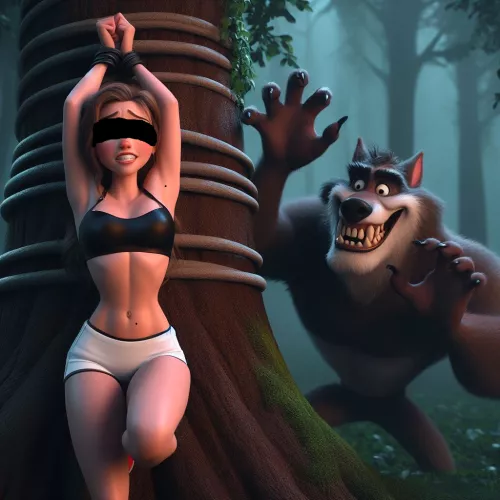 The more ticklish the meat, the better it tastes - Some werewolf probably.