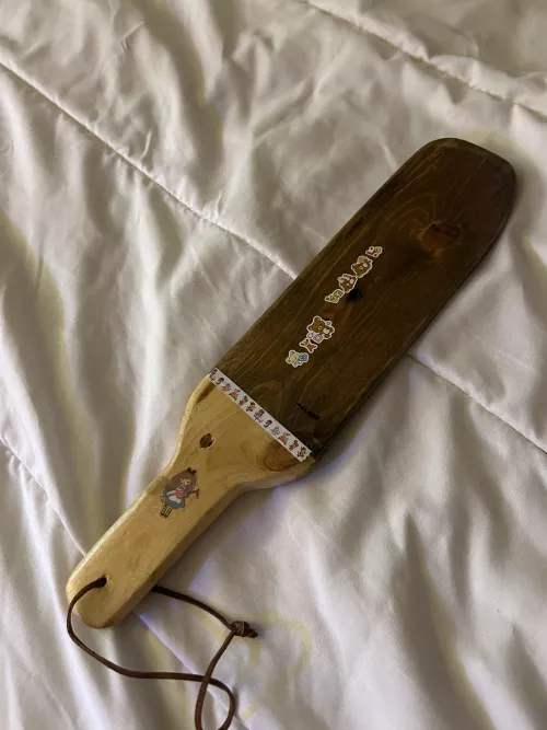 The paddle that was made for me 🥰