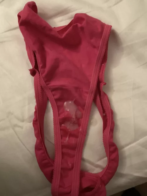 They smelled so good I had to fill them with my cum