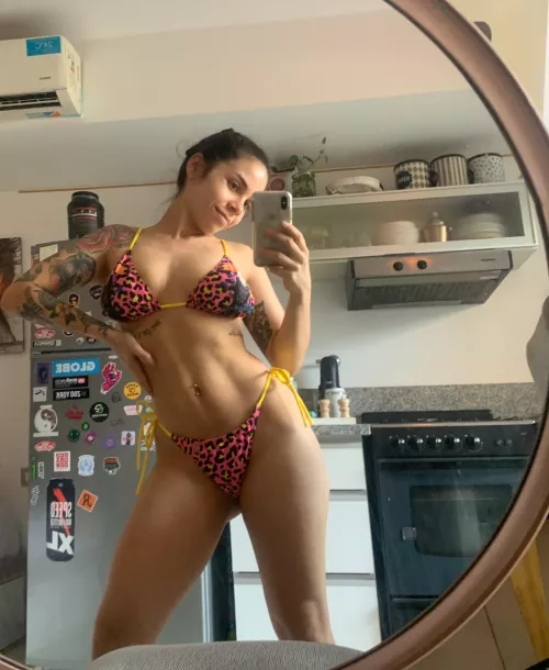 this bikini is wild