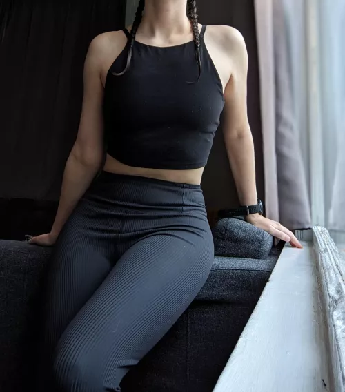 Twin braids are perfect for any other cardio you have in mind [F]