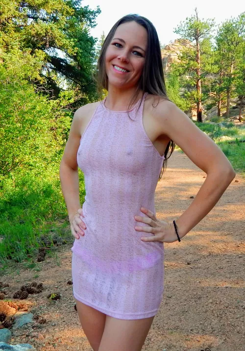 Typical hiking attire.