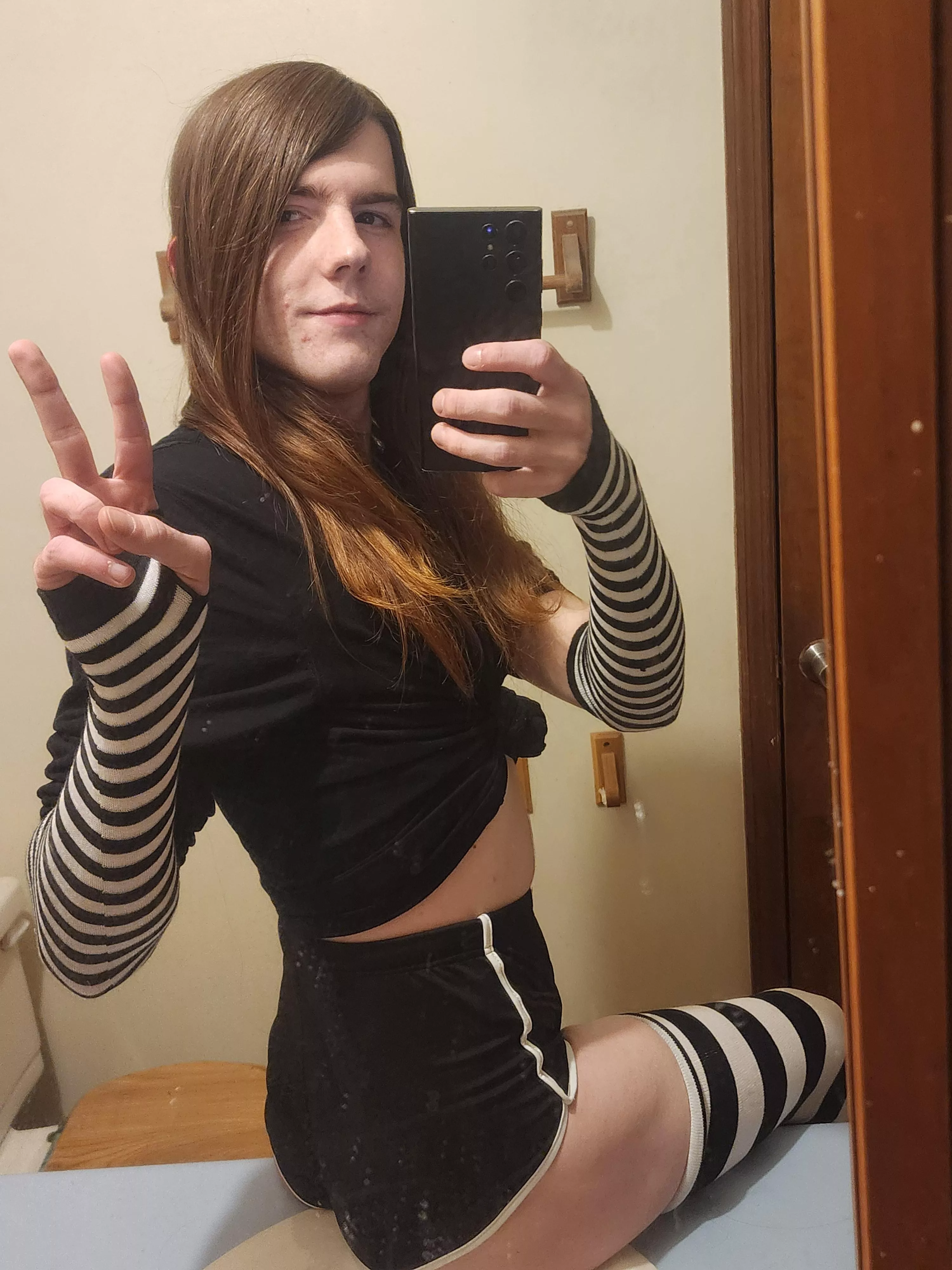 Unusually felt cute without makeup, hope u like